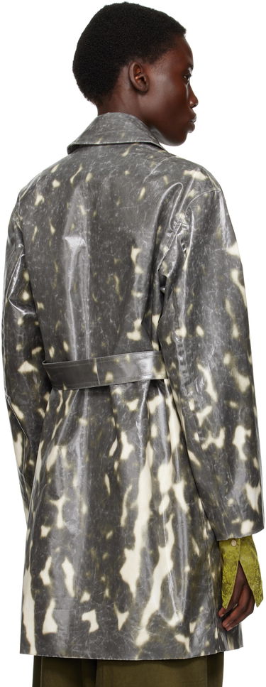 Pláštenka Dries Van Noten Dries Van Noten Water Repellent Mac Coat Šedá | 251-010209-1108, 2