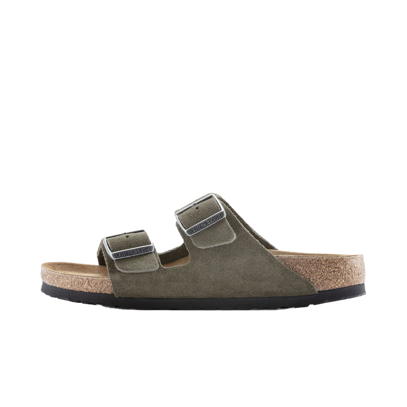 Tenisky a topánky Birkenstock Arizona Suede Leather Regular Fit Zelené | 1025070