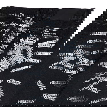 Džínsy Pleasures Plop 5 Pocket Denim Washed Black Čierna | P23SP040-BLACK, 6