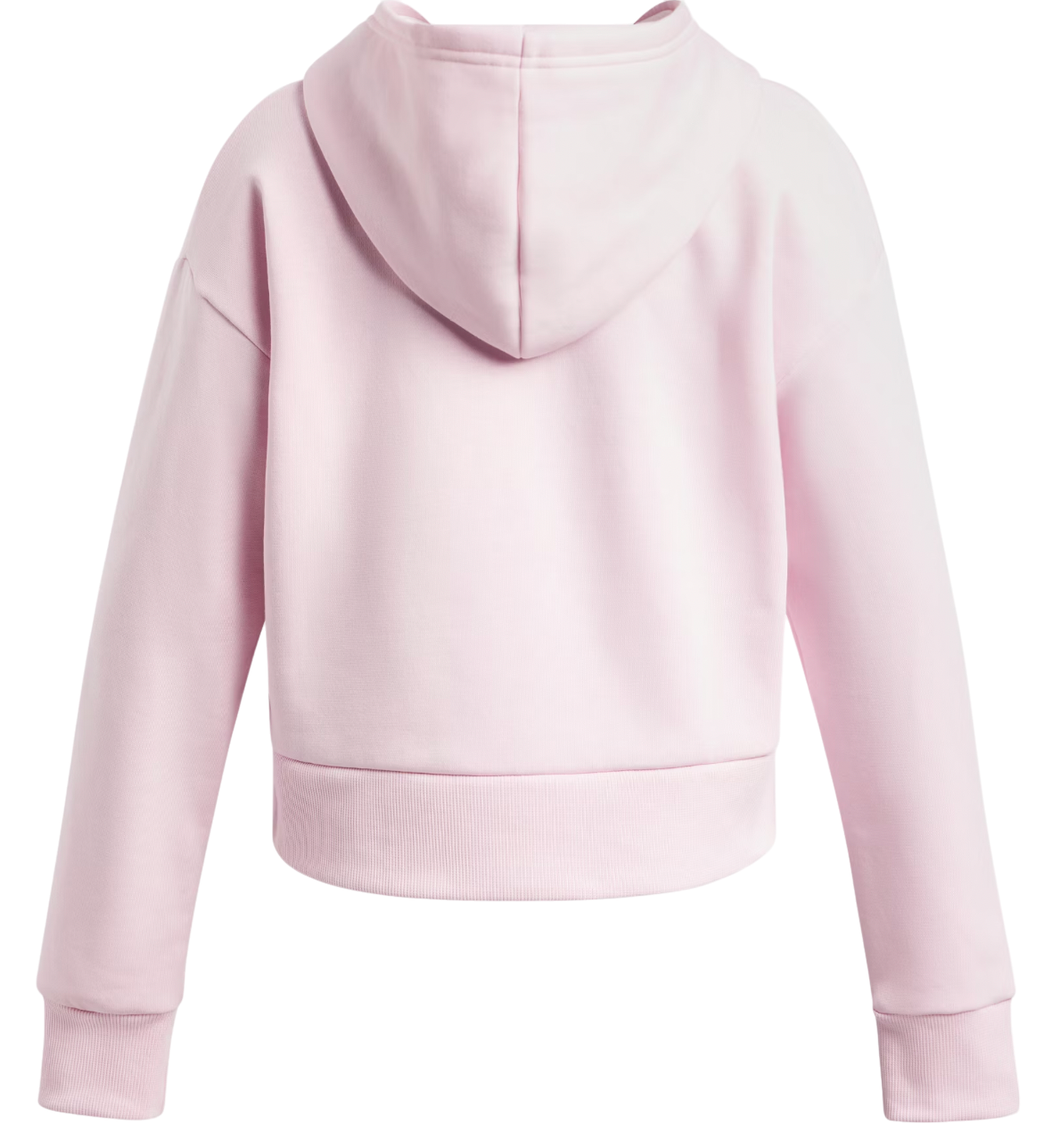 Mikina Under Armour Rival Fleece Cropped Hoodie Ružová | 1379517-647, 1