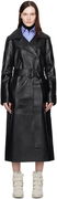 Stand Studio Paris Leather Trench Coat