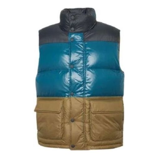 Vesta Converse Quilted Down Vest Zelené | 10017093-A01