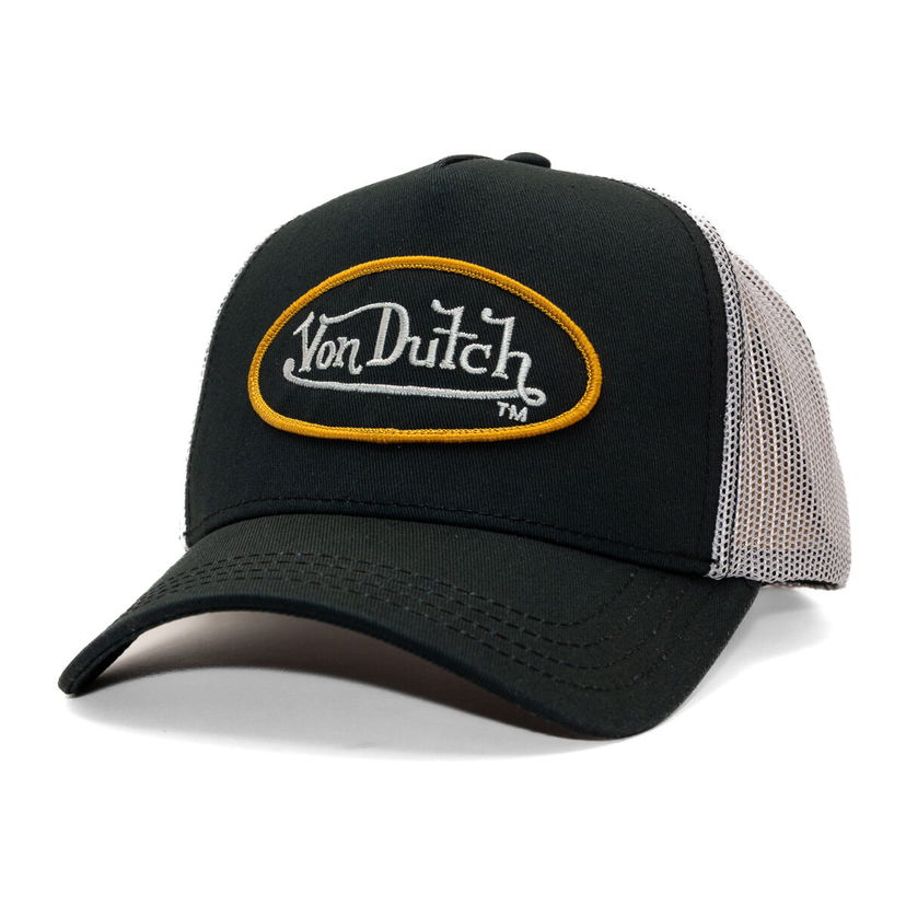 Šiltovka Von Dutch Von Dutch Classic Logo Trucker Cap Čierna | VD/0/CAS1/CLA6