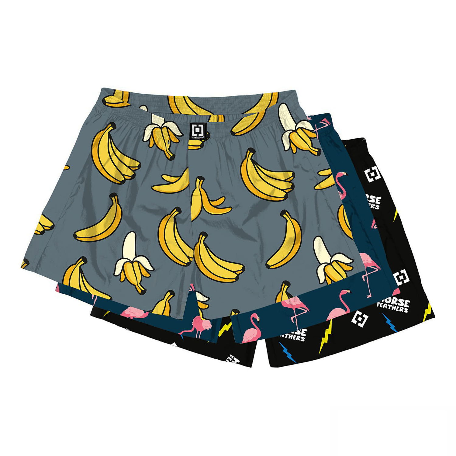Šortky Horsefeathers Manny 3Pack Boxer Shorts Bundle Rôznofarebný | AM165E, 0
