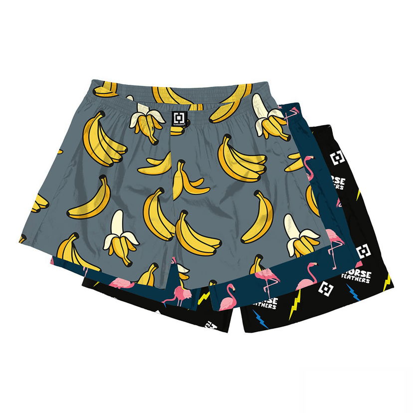 Šortky Horsefeathers Manny 3Pack Boxer Shorts Bundle Rôznofarebný | AM165E