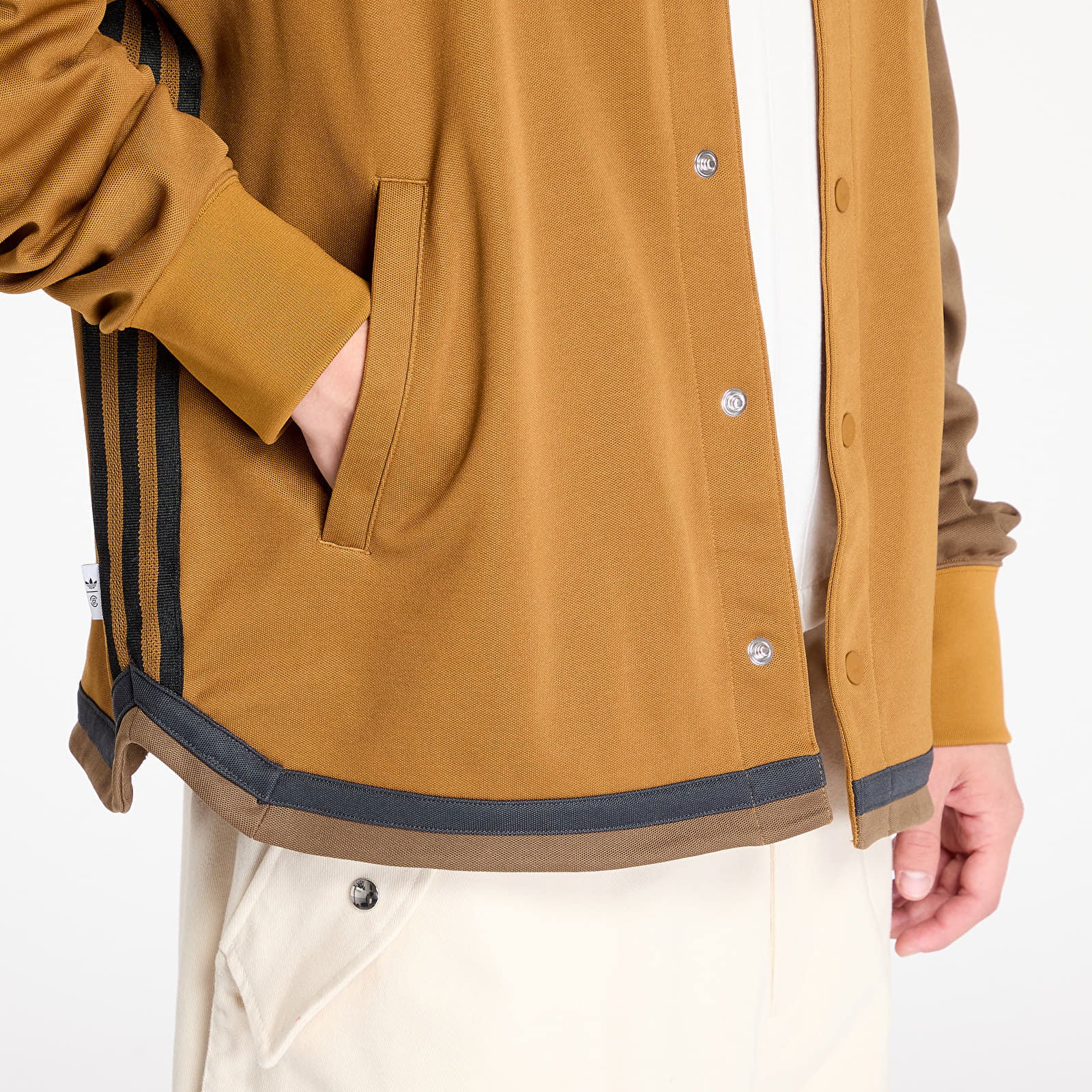 Clot W Jacket Brown Strata