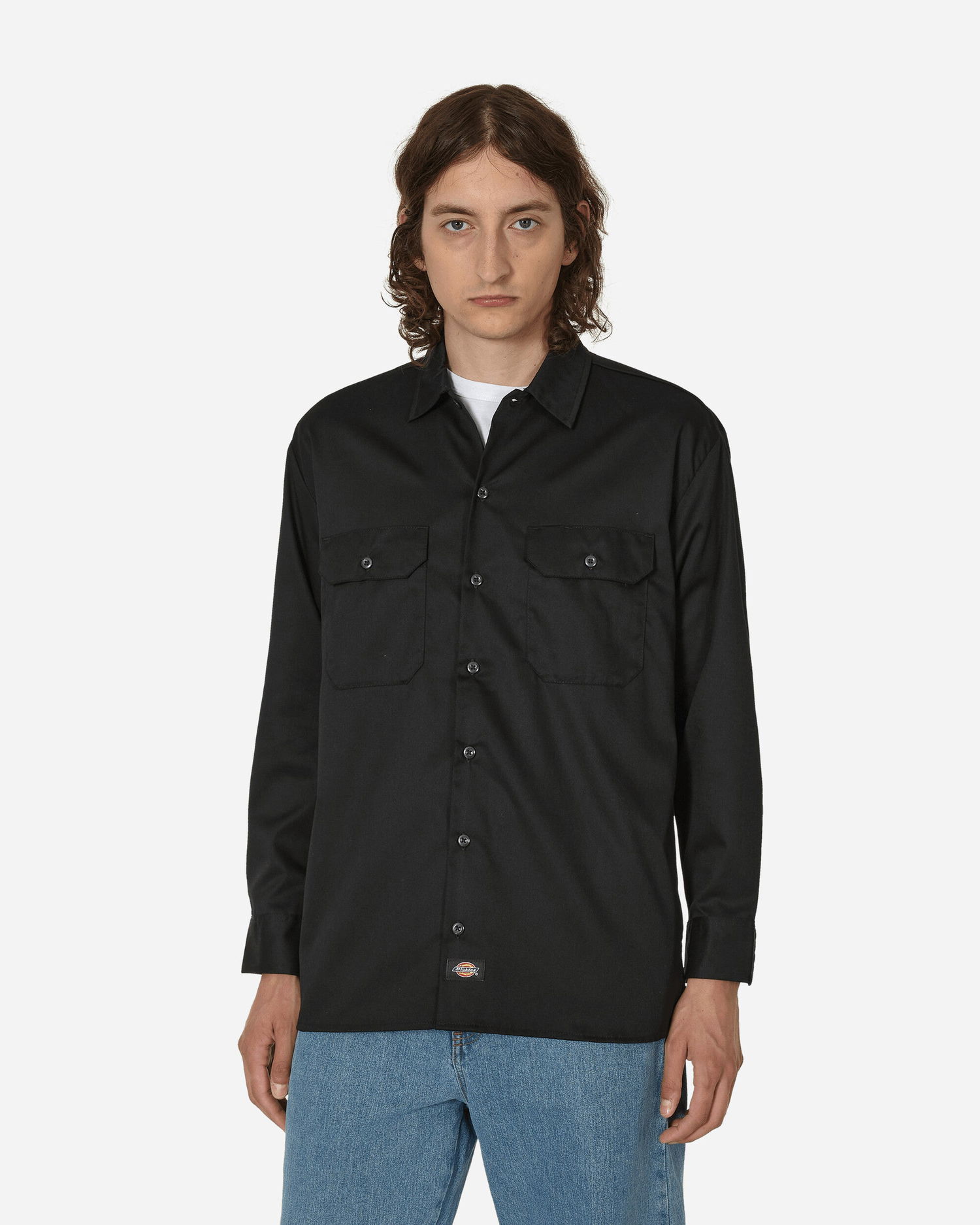 Košeľa Dickies Work Longsleeve Shirt Čierna | DK0A4Y26 BLK1, 0