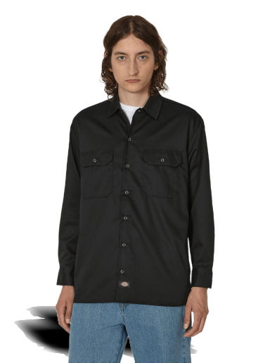 Košeľa Dickies Work Longsleeve Shirt Čierna | DK0A4Y26 BLK1