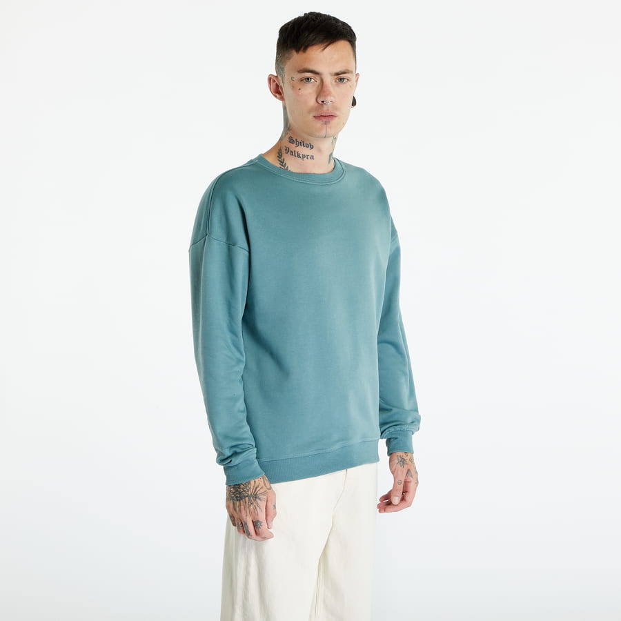 Sveter Urban Classics Sweat Crewneck Tyrkysová | TB1591-00747, 0