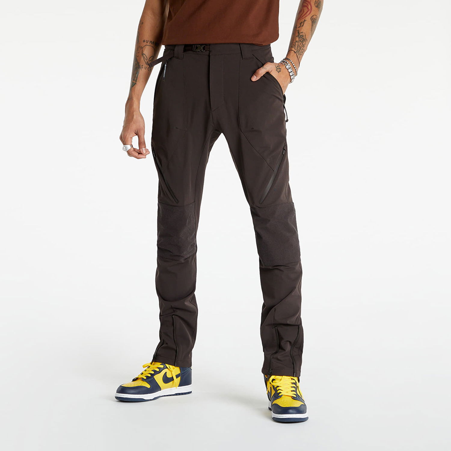 Nohavice Nike Woven Trousers Hnedá | DM1280-220, 0