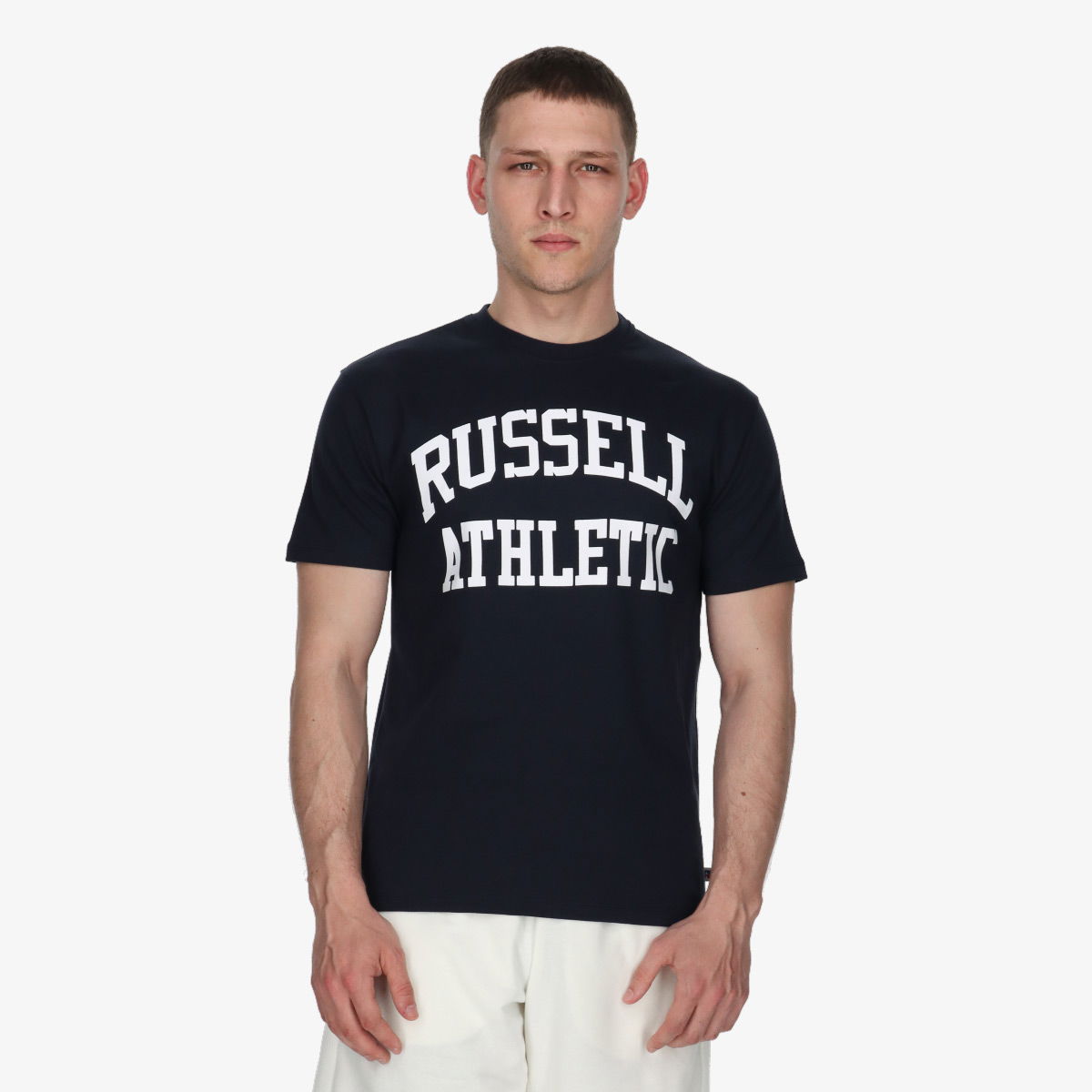 Tričko Russell Athletic Crewneck T-Shirt With Graphic Print Čierna | E3-630-1-190, 0