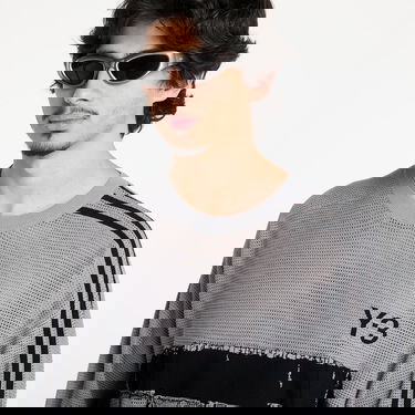 Sveter Y-3 Y-3 Graphic Knit Crew Sweatshirt Šedá | JM3238, 1