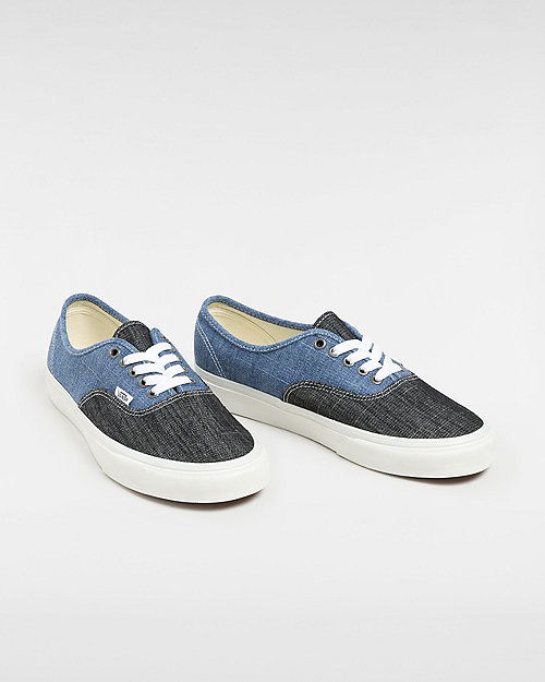 Authentic Threaded Denim Shoes (threaded Denim Blue/white) Unisex Blue, Size 3