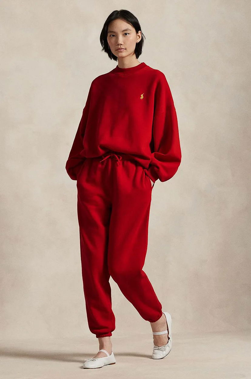 Mikina Polo by Ralph Lauren Red Fleece Sweatpants Červená | 211961274