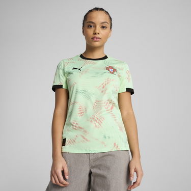Dres Puma Portugal Women's 2025 Away T-Shirt Zelené | 779211_05, 0