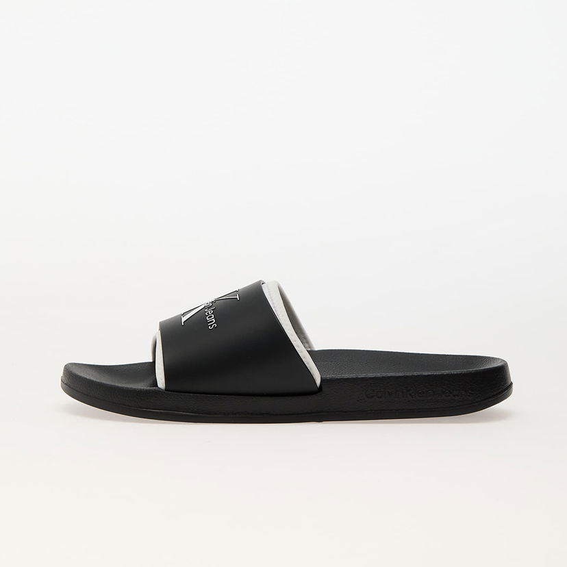 Tenisky a topánky CALVIN KLEIN Jeans Slide Rubber Neopren Black Čierna | YM0YM00361 0GM