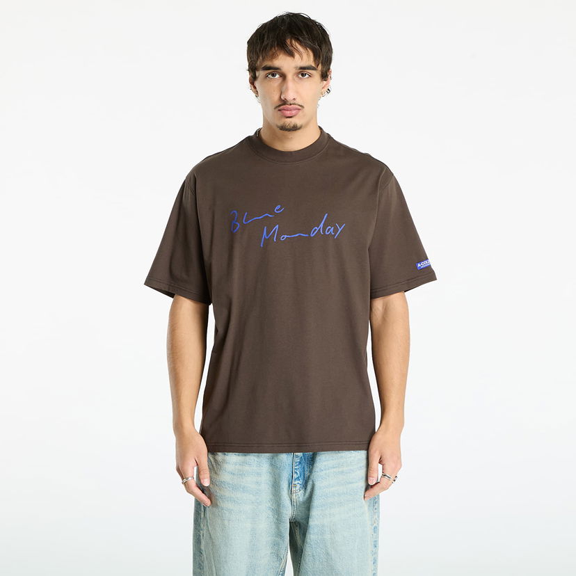 Tričko A-COLD-WALL* A-COLD-WALL* Blue Monday T-Shirt Hnedá | ACWMTS232 Brown