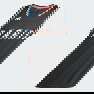 Dres adidas Originals Basketball AEROREADY Jersey Čierna | IN9095, 3