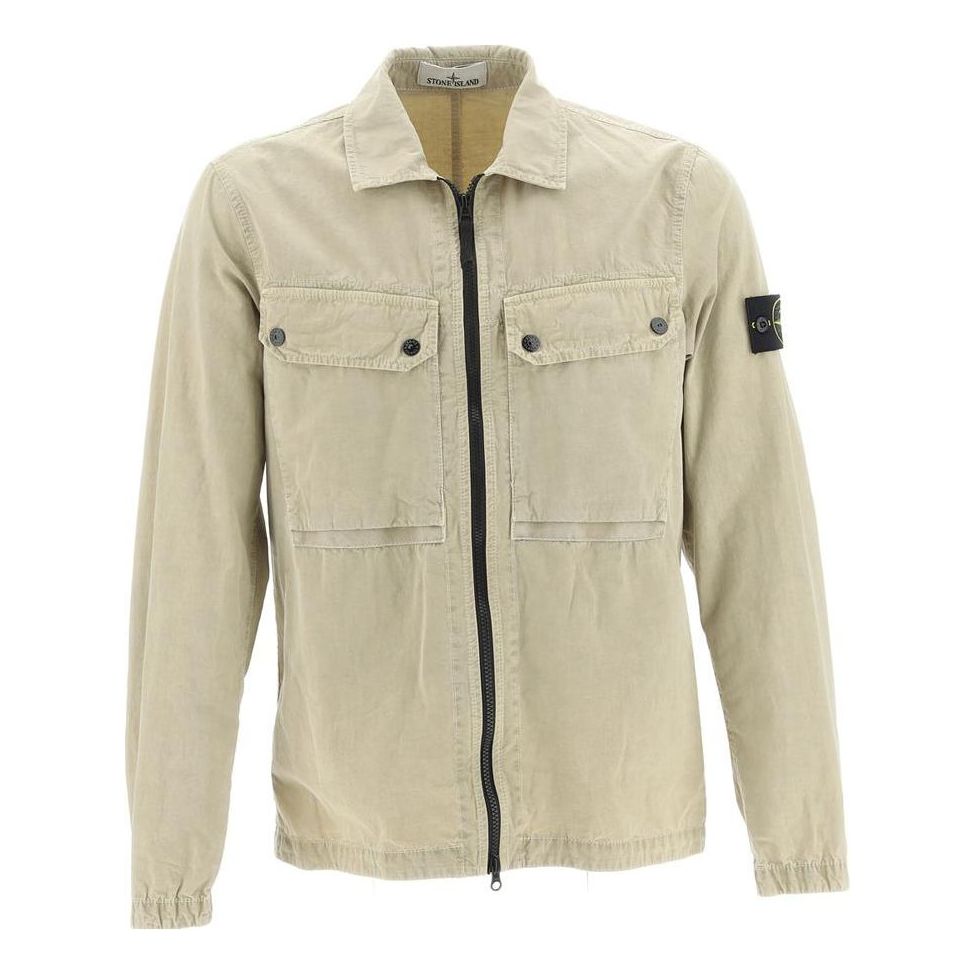 Bunda Stone Island Stone Island Men's Overshirt Béžová | 7915102WN-V0195, 0