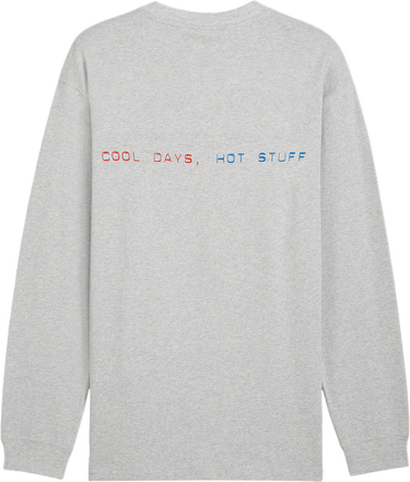 Tričko Puma Long-Sleeve T-Shirt Cool Days Hot Stuff Graphics Šedá | 628183-04, 1