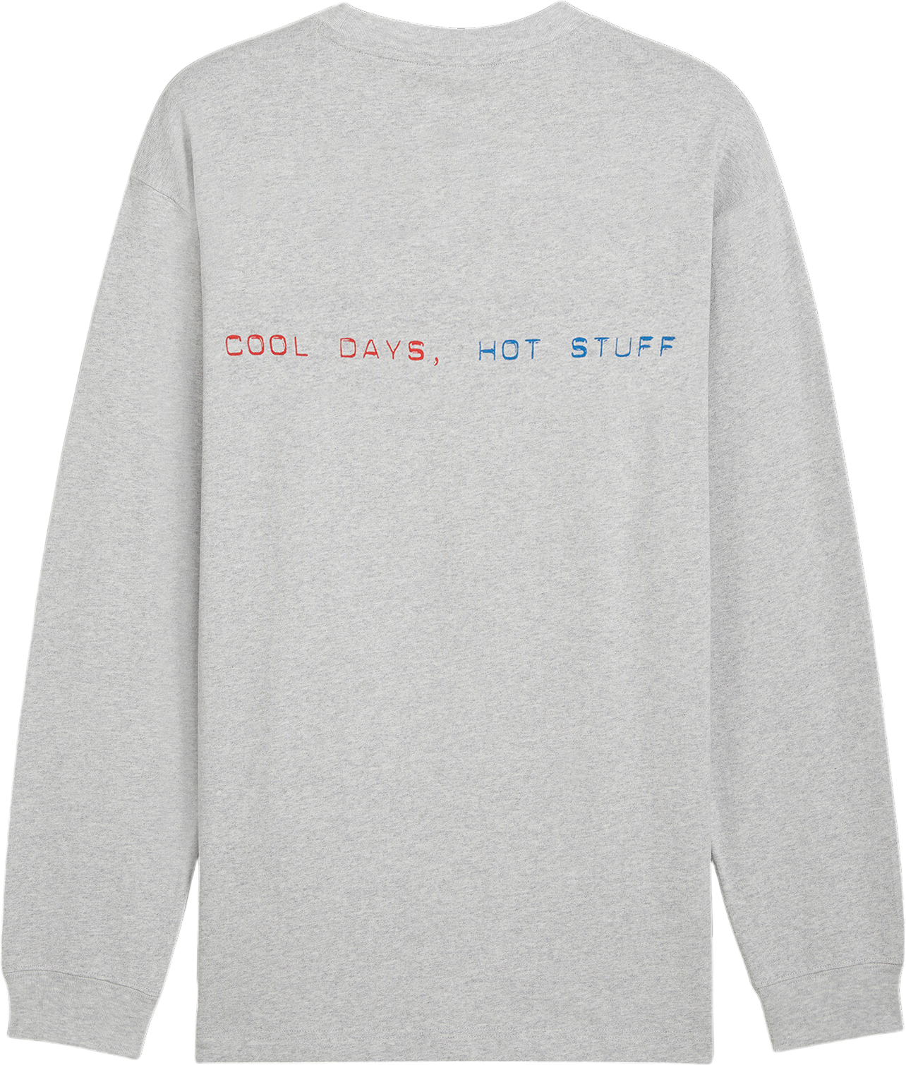 Tričko Puma Long-Sleeve T-Shirt Cool Days Hot Stuff Graphics Šedá | 628183-04, 1