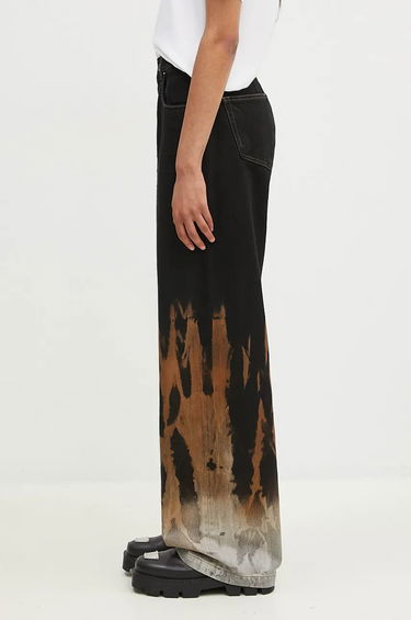 Džínsy Rick Owens Geth High Waist Jeans Čierna | DS02D2305.BSUN, 1