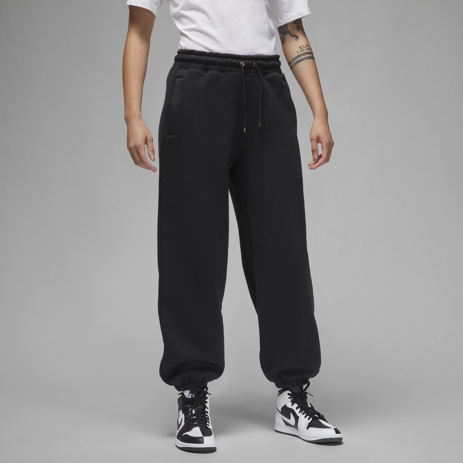 Nohavice Jordan Flight Fleece Čierna | FB5113-010, 0