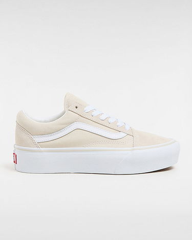 Tenisky a topánky Vans Old Skool Platform Shoes (rainy Day) Women Beige, Size 2.5 Béžová | VN0A5KRGJ92, 0