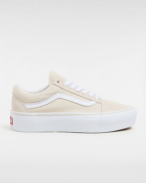 Tenisky a topánky Vans Old Skool Platform Shoes (rainy Day) Women Beige, Size 2.5 Béžová | VN0A5KRGJ92