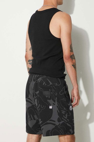 Šortky AAPE by A Bathing Ape AAPE By A Bathing Ape Now Camo Shorts Čierna | AAPSPMA674XXM, 2