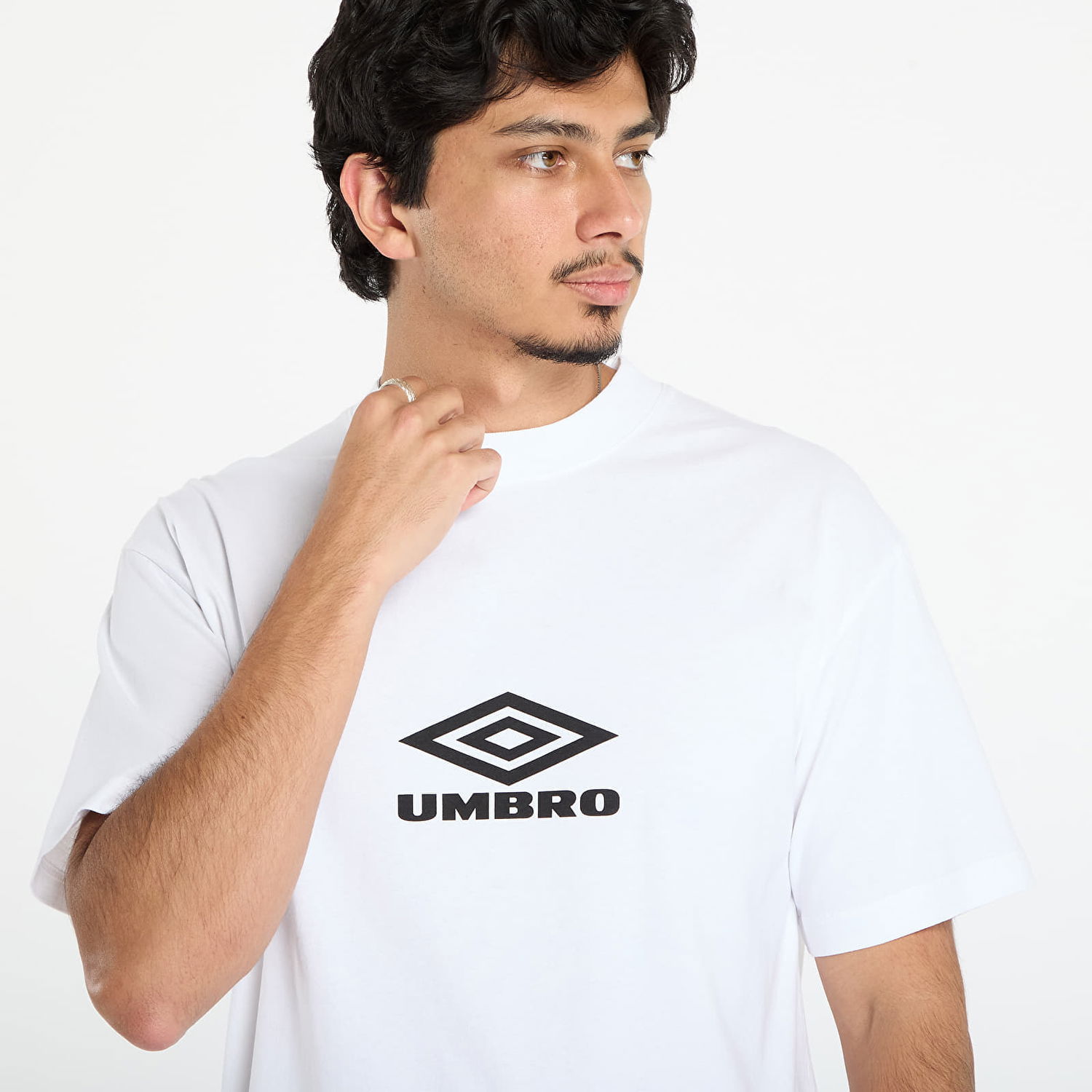 Tričko Umbro Basic Crew Neck Short-Sleeve T-Shirt Biela | UBMW0408JY125 WTH0001, 1