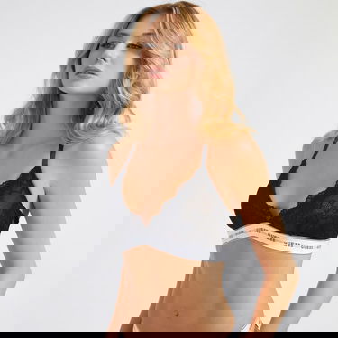 Podprsenka GUESS Belle Triangle Bra Čierna | O97C02KBBT0-JBLK, 0