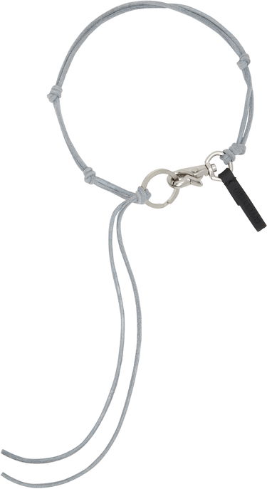 Kľúčenka OUR LEGACY Our Legacy Ladon Suede Necklace Šedá | A2238LBE, 0
