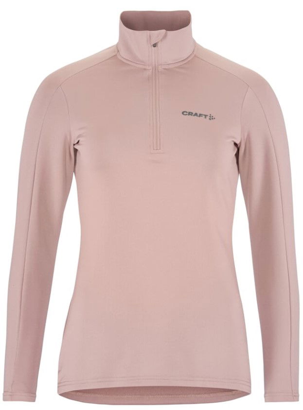 Half Zip Long Sleeve Top