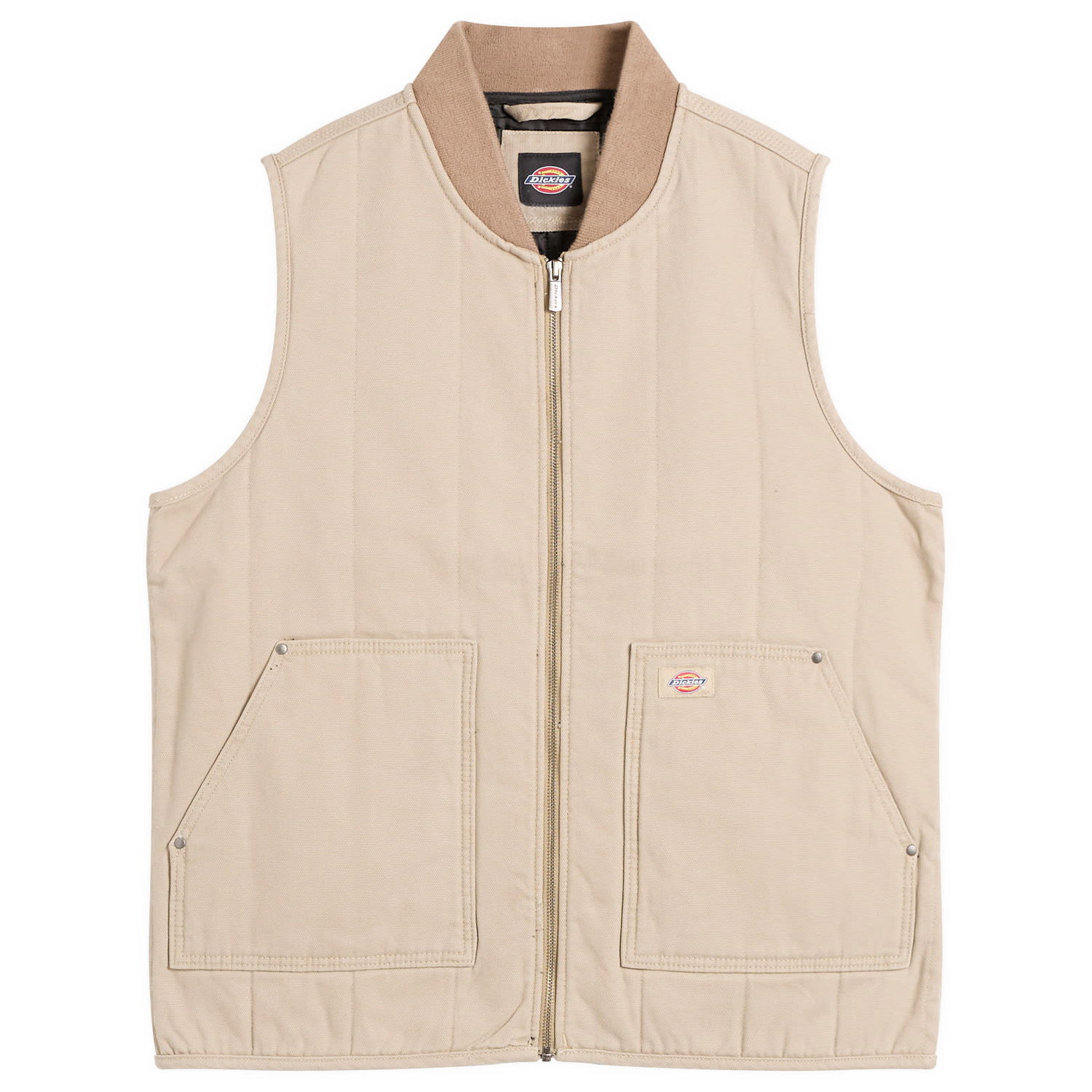 Vesta Dickies Quilted Canvas Vest Béžová | DK0A87O40DS1, 0