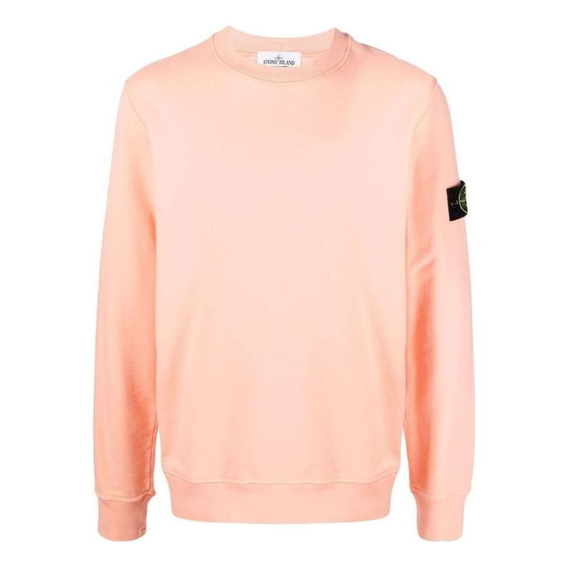 Sveter Stone Island Stone Island Brushed Fleece Sweatshirt Oranžová | 771563020-V0083