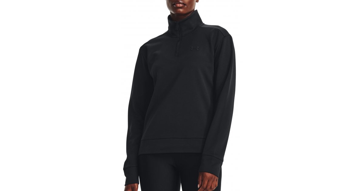 Mikina Under Armour Fleece ¼ Zip Čierna | 1373058-001, 1