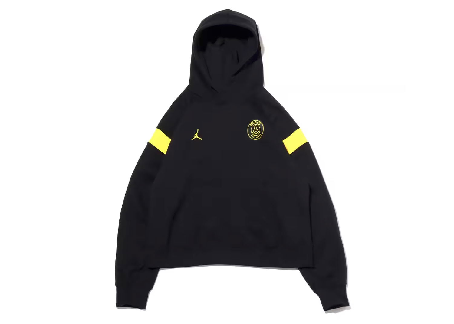 Mikina Jordan Black Hoodie with Yellow Stripes Čierna | DV2836-010, 0