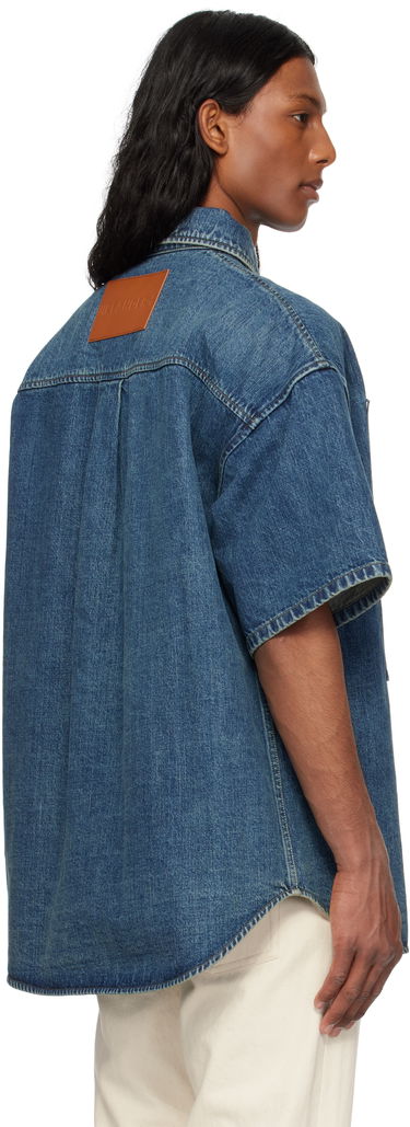 Košeľa Jil Sander Jil Sander Patch Pocket Denim Overshirt Modrá | J47DL0168_J45291, 2