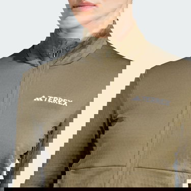 Bunda adidas Performance adidas TERREX Bunda Terrex Multi Light Fleece Full-Zip Zelené | IQ3746, 5