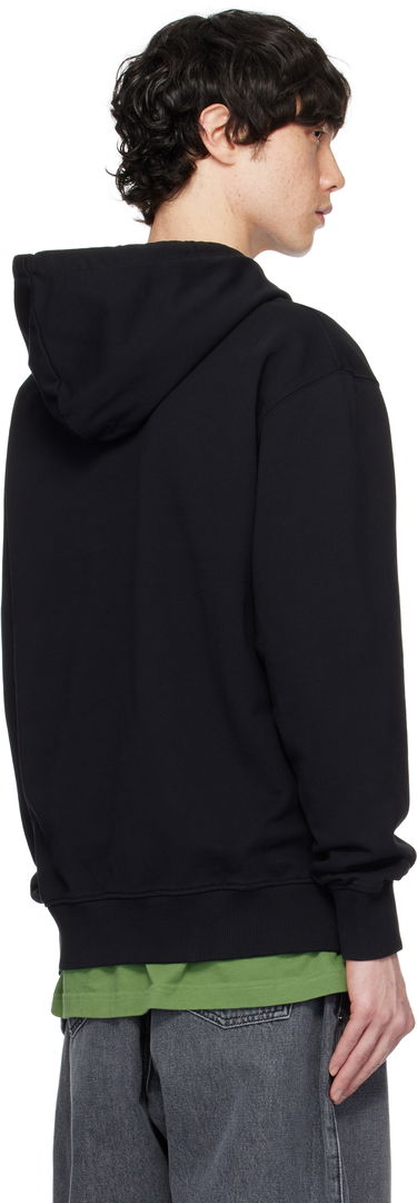 Mikina JW Anderson JW Anderson Logo Embroidery Hoodie Čierna | JW0214-PG1632, 2
