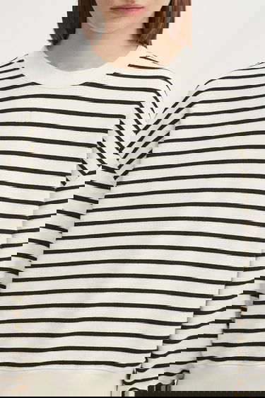 Mikina Anine Bing dean Striped Relaxed Sweatshirt Rôznofarebný | A.08.11436, 3