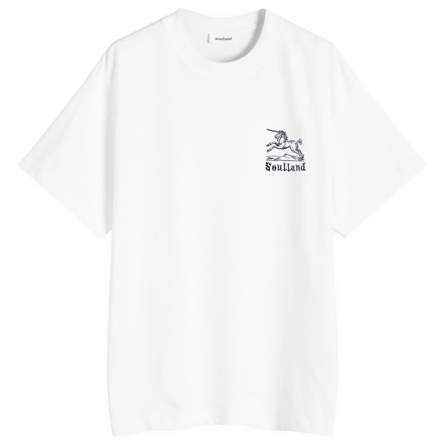 Tričko Soulland Kai Unicorn T-Shirt Biela | 42086-1063-WHT, 0