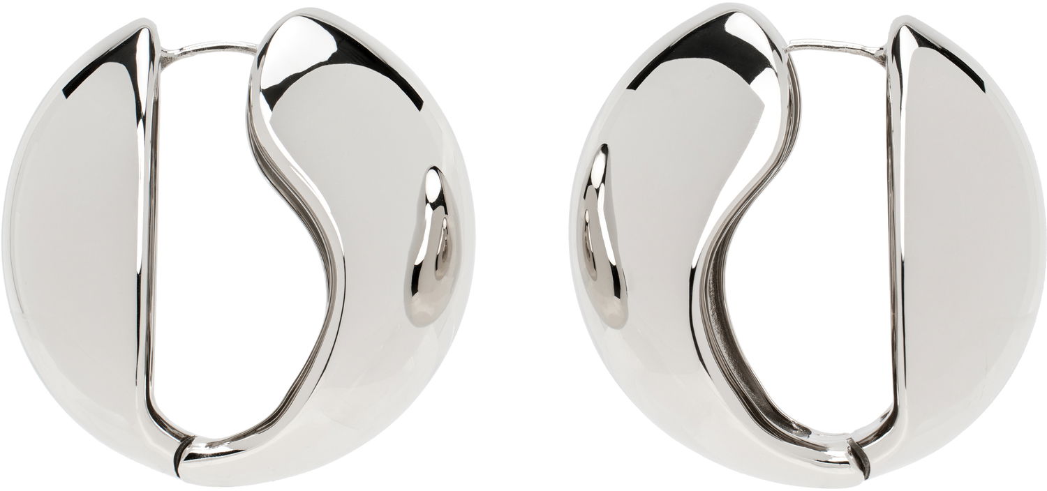 Náušnice Coperni Coperni Silver Tone Earrings Metalická | COPBI24725, 0