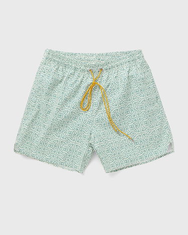 Šortky Rhude Graphic Swim Shorts Zelené | RHPS24SH03448325, 3