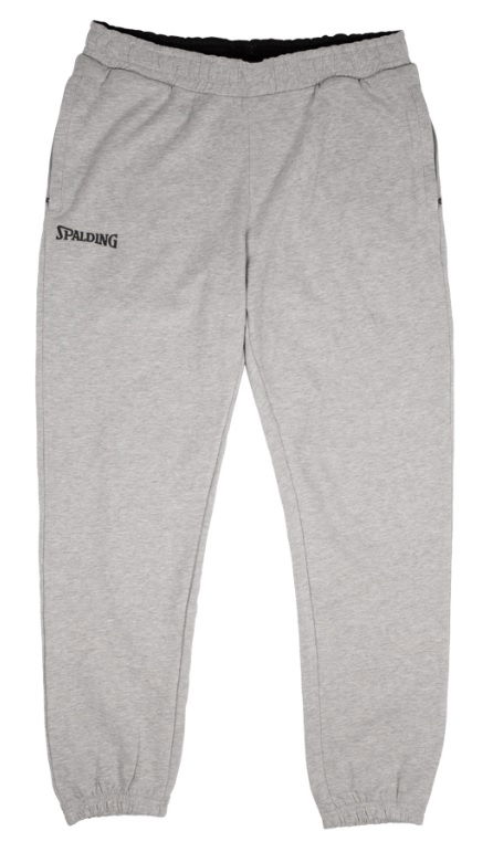 Tepláky Spalding Flow Long Sweatpants Šedá | 40221520-greymelange