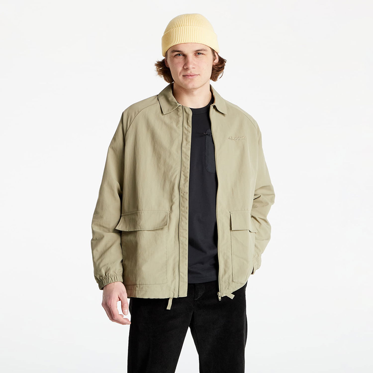 Bunda adidas Originals Trefoil A33 C Jacket Zelené | HI5263, 0