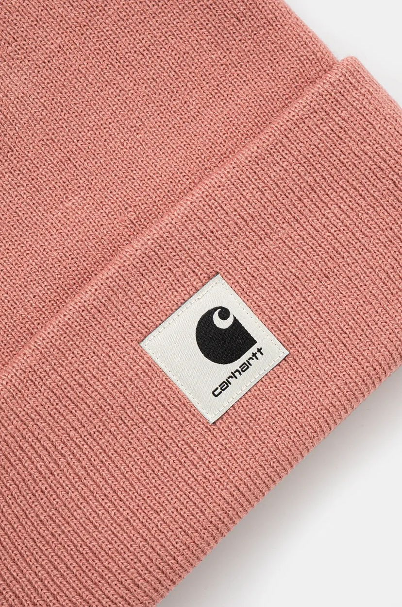 Kulicha Carhartt WIP Knitted Beanie Ashley Ružová | I031970_0WT_XX
