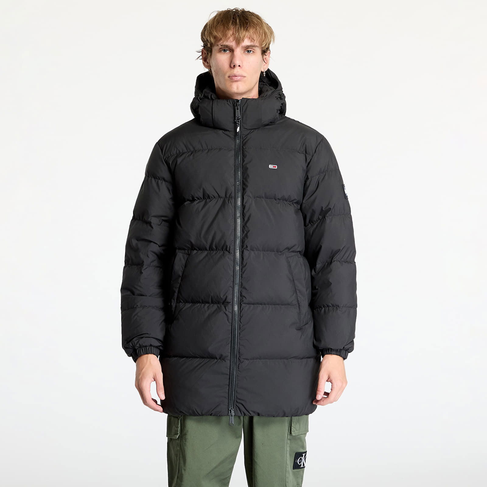 Essential Down Parka Jacket Black