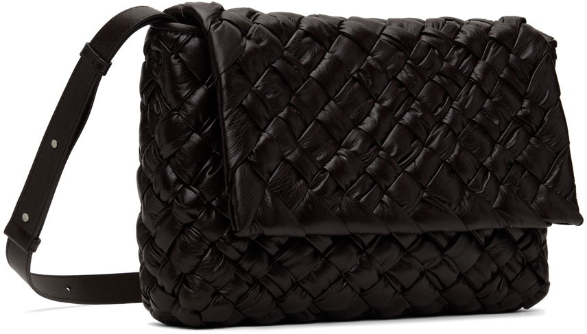 Taška cez rameno Bottega Veneta Bottega Veneta Rumple Messenger Bag Čierna | 776519V2BJ1, 1